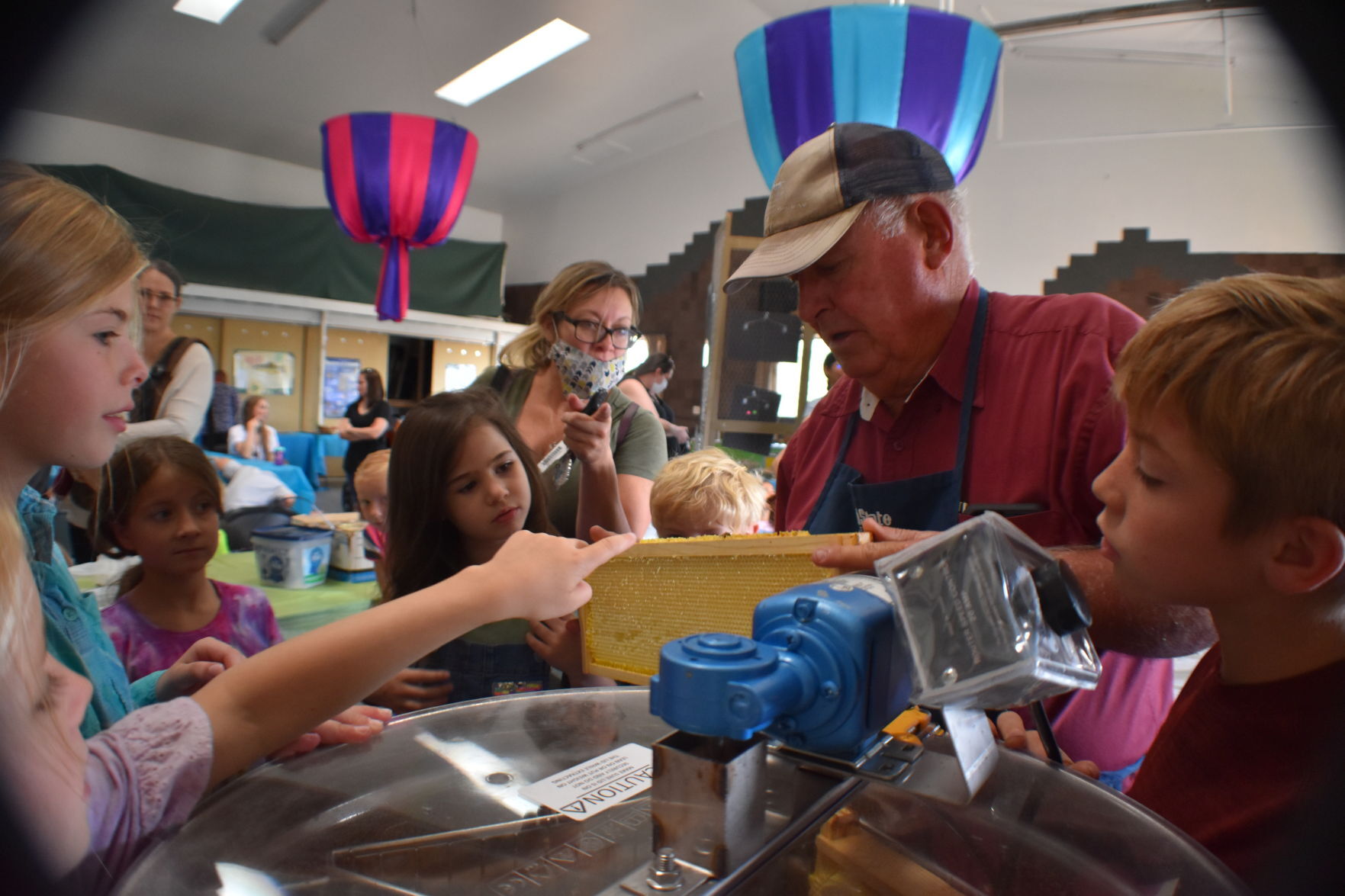A honey of a day at White Mountain Nature Center